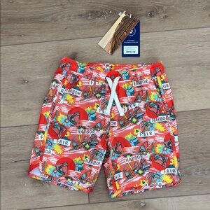 Fair Harbor Boys Swim Shorts size small